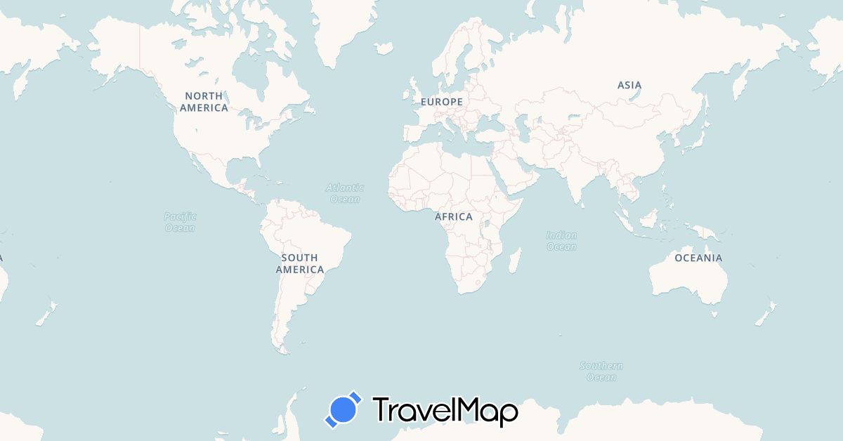TravelMap itinerary: driving in United Kingdom (Europe)